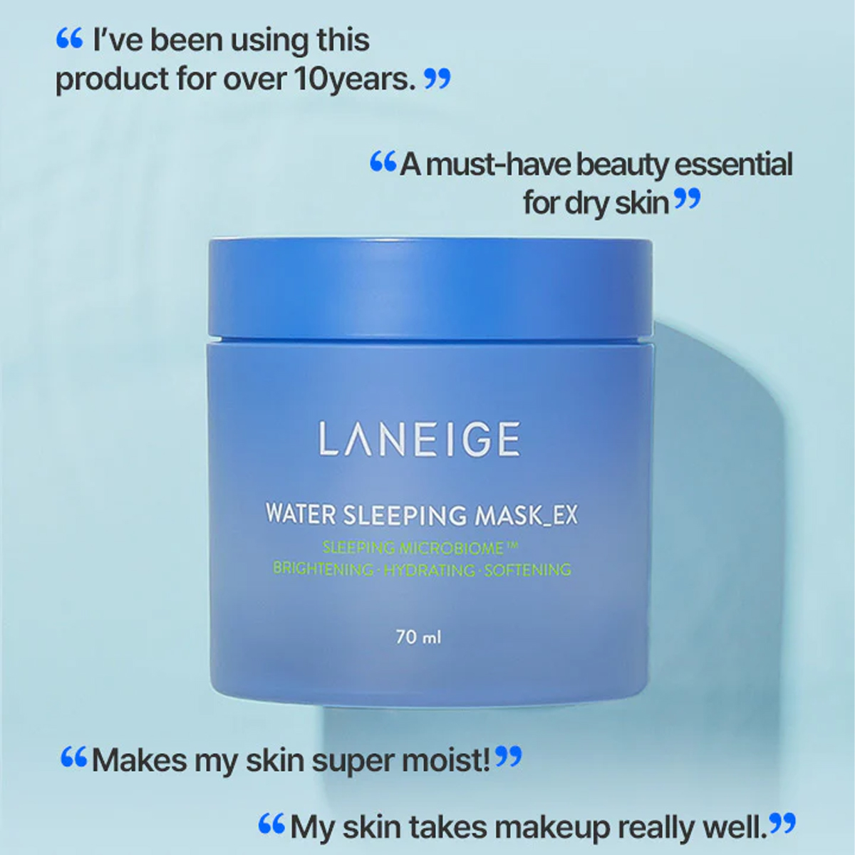 LANEIGE Water Sleeping Mask 70 - Luxury Skincare In Korea recension och pris